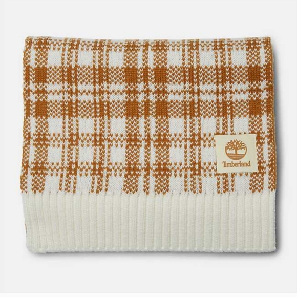 NWT Timberland Buffalo Plaid Scarf, One Size - Picture 5 of 9